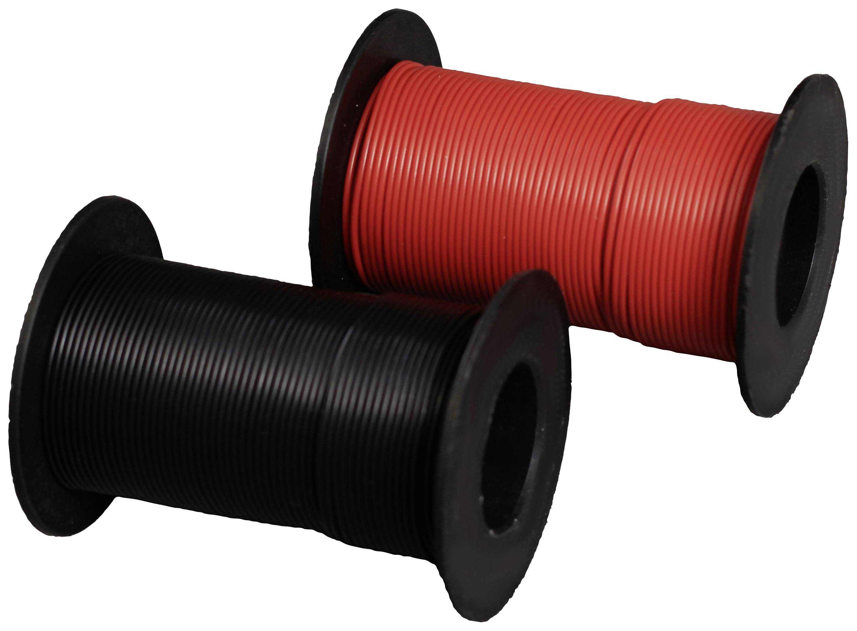 Quadrios 23CW028 Litzensortiment 0.5mm² Schwarz, Rot 1 Set