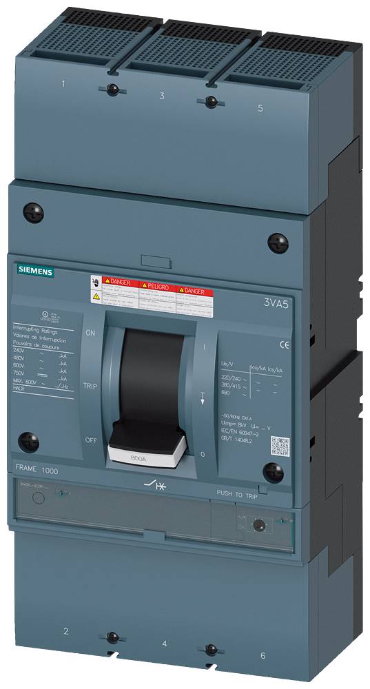 Siemens 3VA5580-5EC36-2AA0 Leistungsschalter 1St.