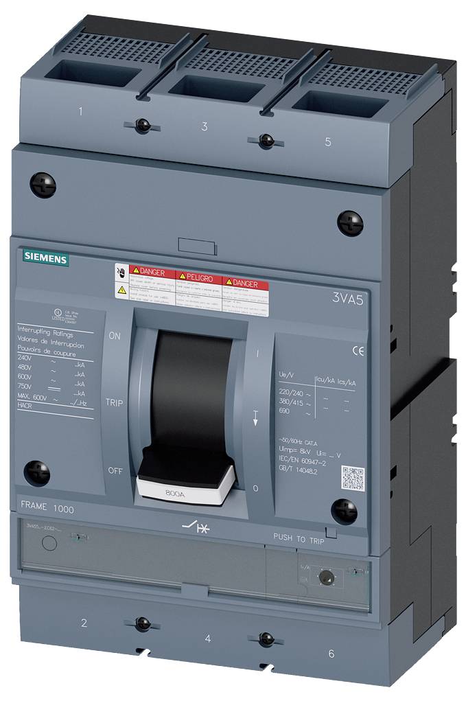 Siemens 3VA5580-6EC32-2AA0 Leistungsschalter 1St.
