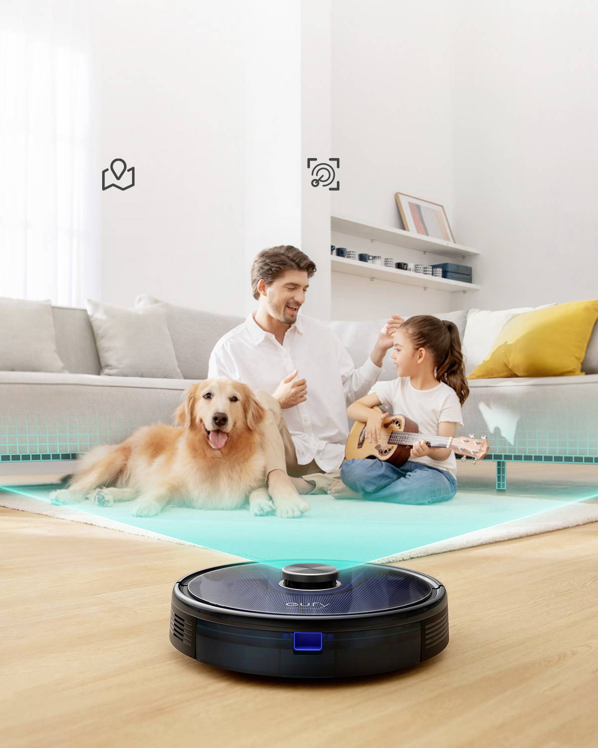 eufy L35+ Saug-und Wischroboter Schwarz