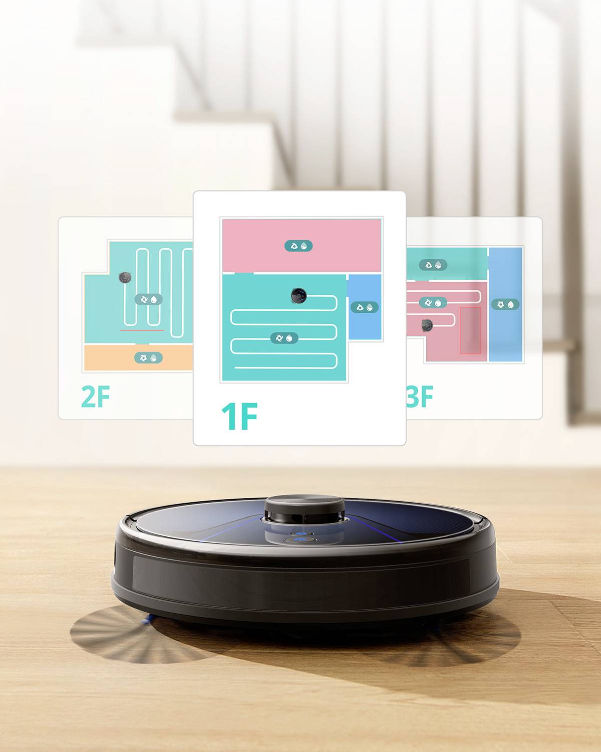 eufy L35+ Saug-und Wischroboter Schwarz