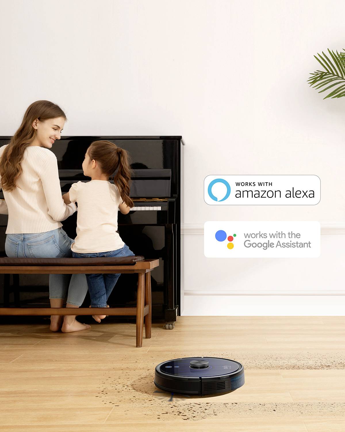 eufy L35+ Saug-und Wischroboter Schwarz