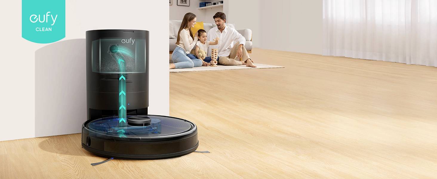 eufy L35+ Saug-und Wischroboter Schwarz