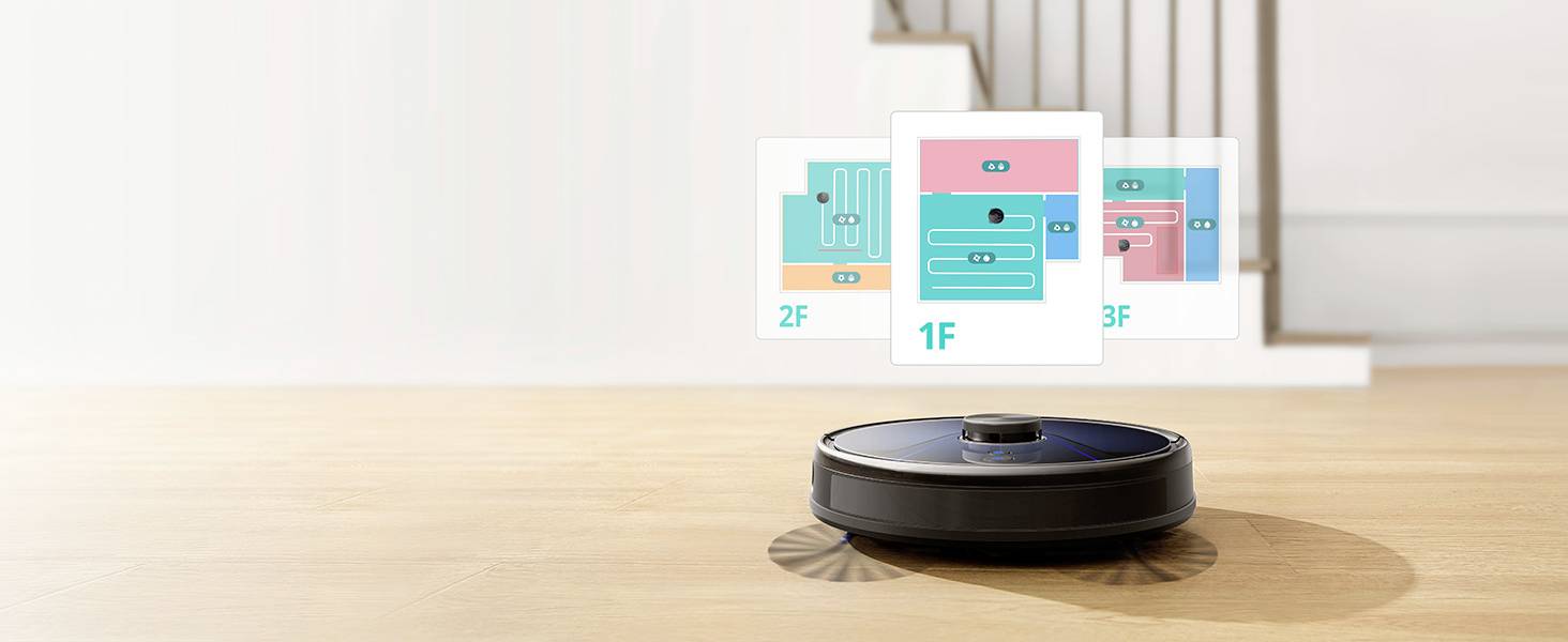 eufy L35+ Saug-und Wischroboter Schwarz