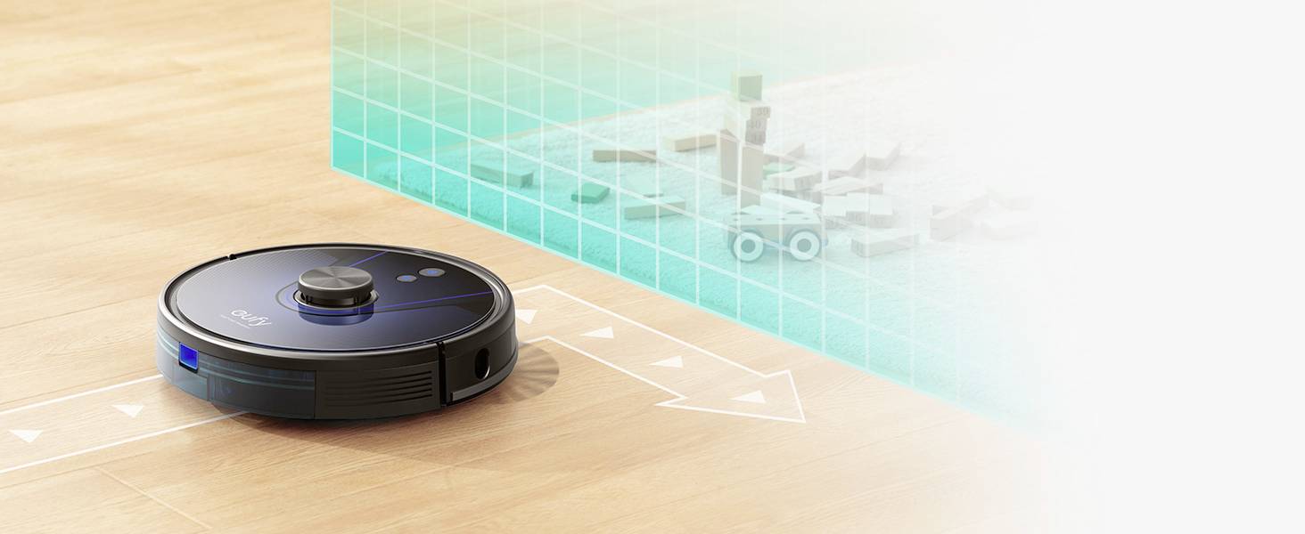 eufy L35+ Saug-und Wischroboter Schwarz