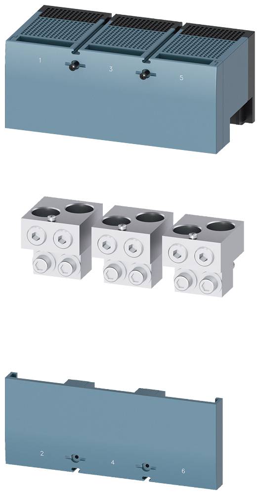Siemens 3VA9673-0JC24 Rundleiteranschlussklemme 1St.