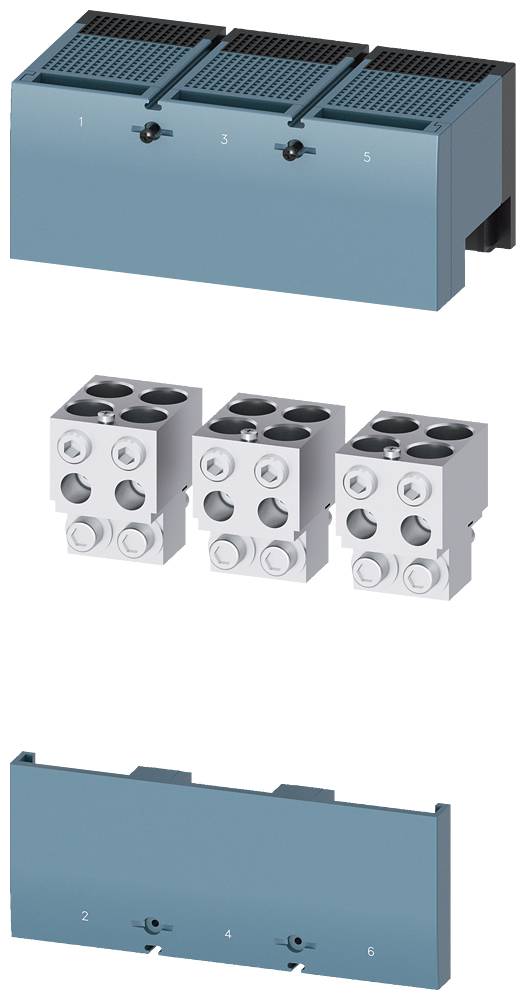 Siemens 3VA9673-0JC43 Rundleiteranschlussklemme 1St.