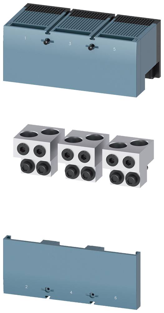 Siemens 3VA9673-0JJ24 Rundleiteranschlussklemme 1St.
