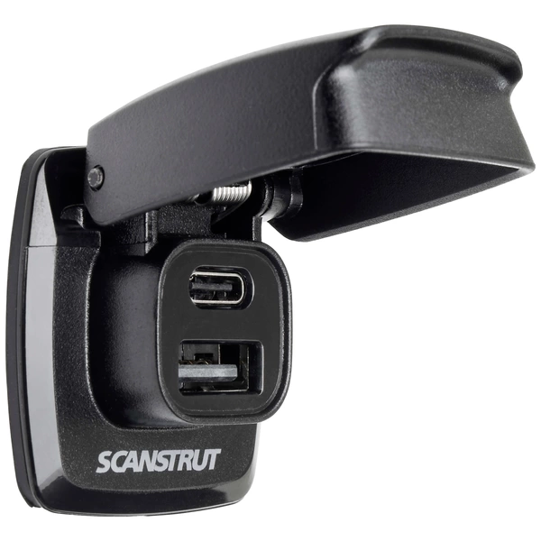 Scanstrut Doppel-USB-Buchse Flip Pro Belastbarkeit Strom max.=6A 10,8 - 32 V/DC Scanstrut Doppel-USB-Buchse Flip Pro Belastbarkeit Strom max.=6A 10,8 - 32 V/DC