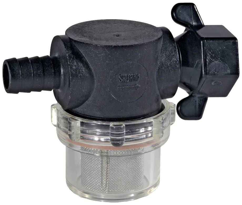 SHURflo 255-225 Twist on Strainer mit Flügelmutter Typ D Wasser-Feinfilter 12,7mm (1/2”) Ø