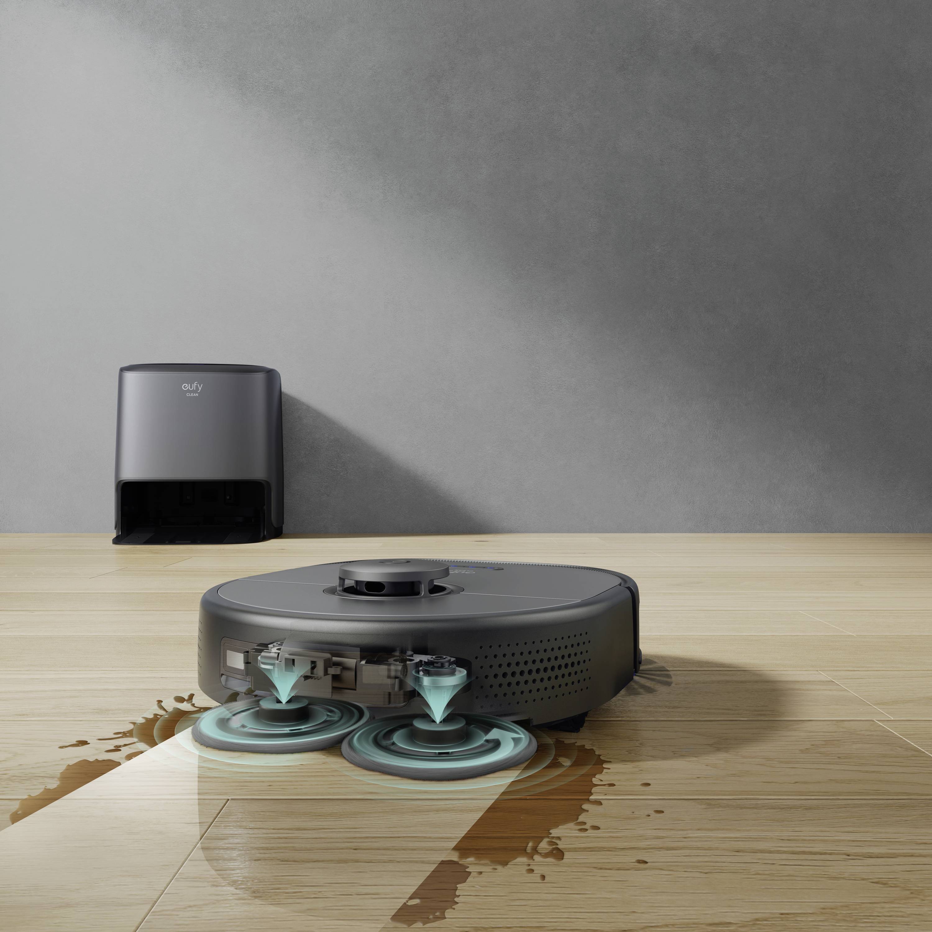 eufy X9 Saug-und Wischroboter Schwarz