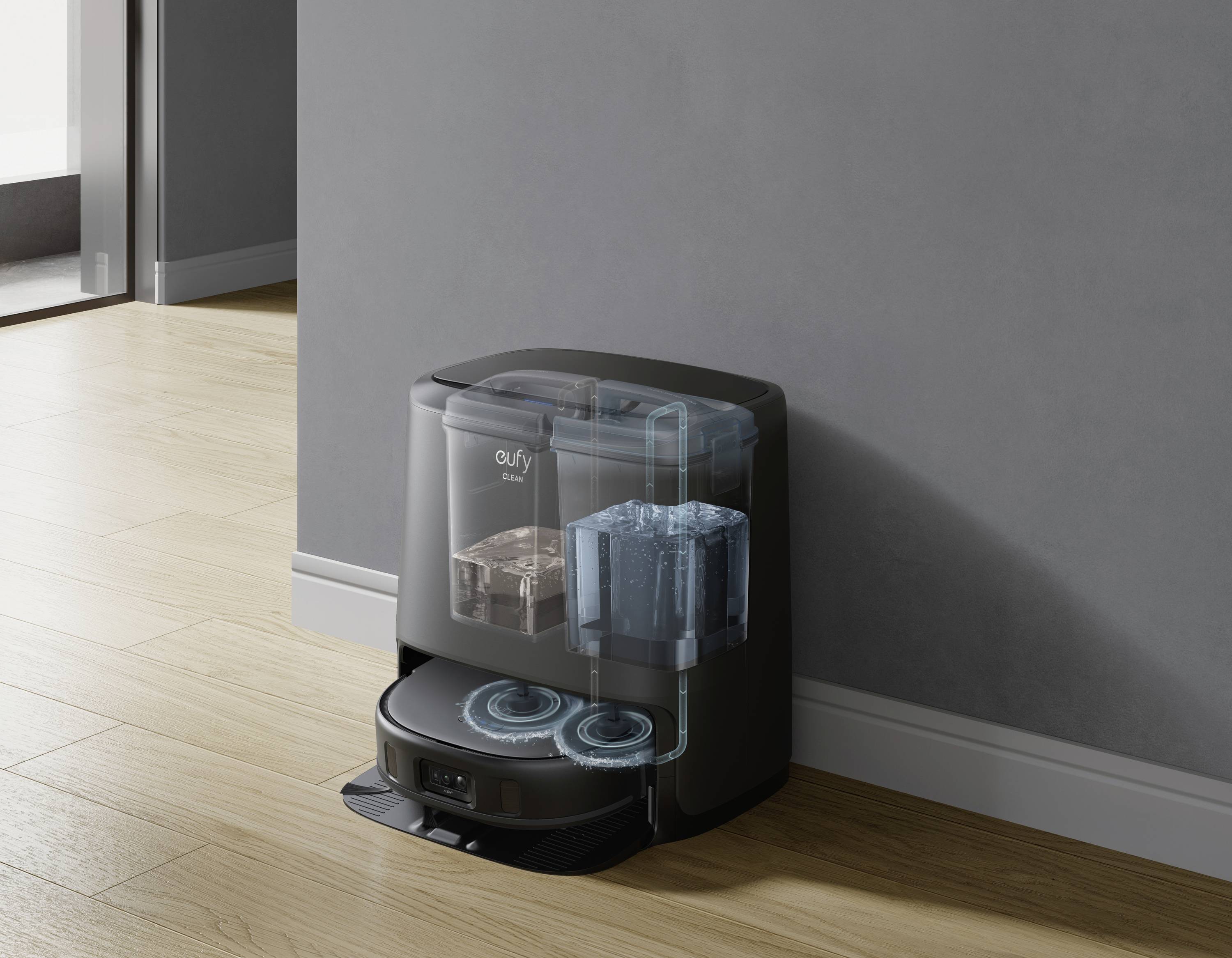 Eufy X9 Saug-und Wischroboter Schwarz