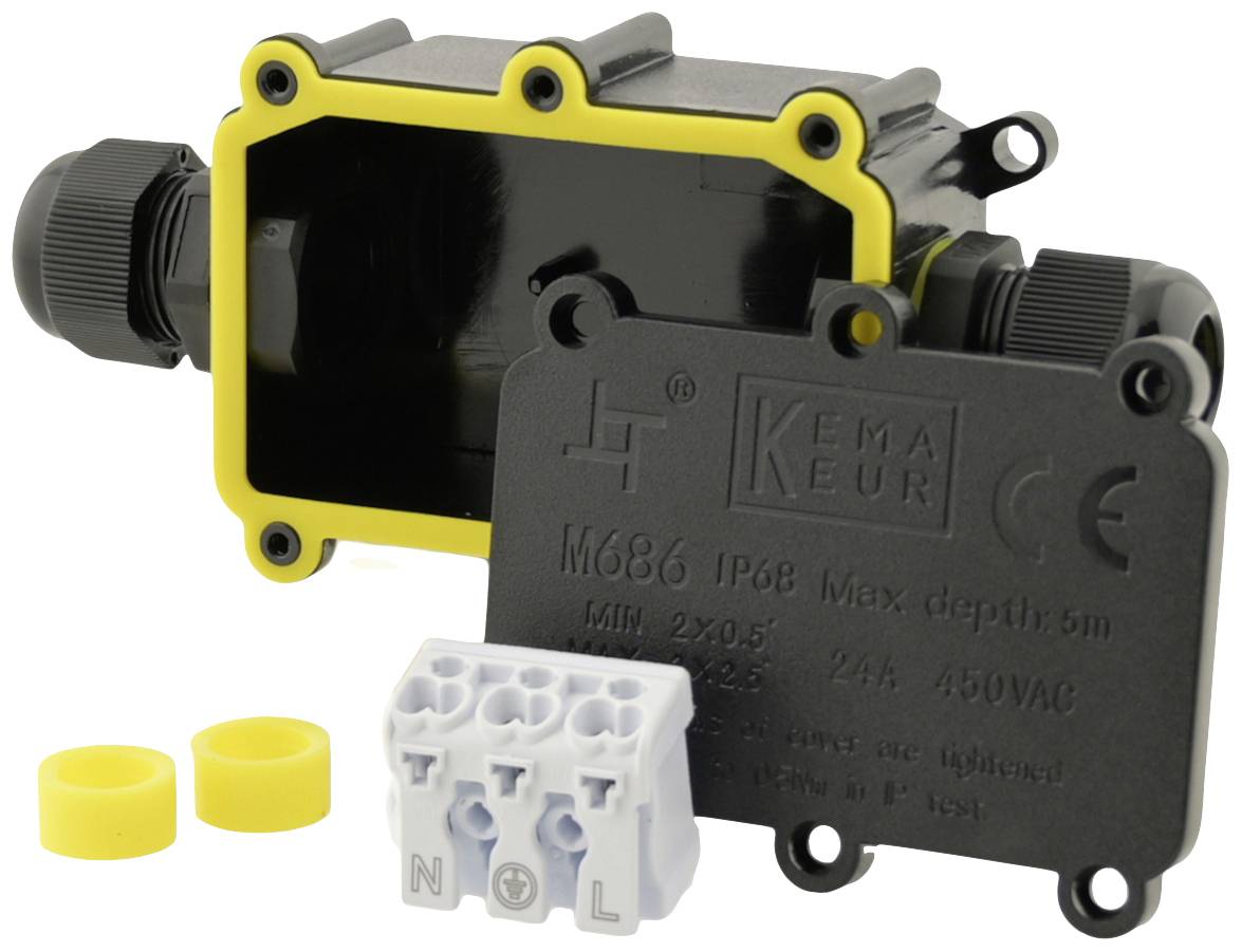 Boxexpert BXPJSGH686-3 Abzweigdose (L x B x H) 35 x 138 x 110mm 1St.