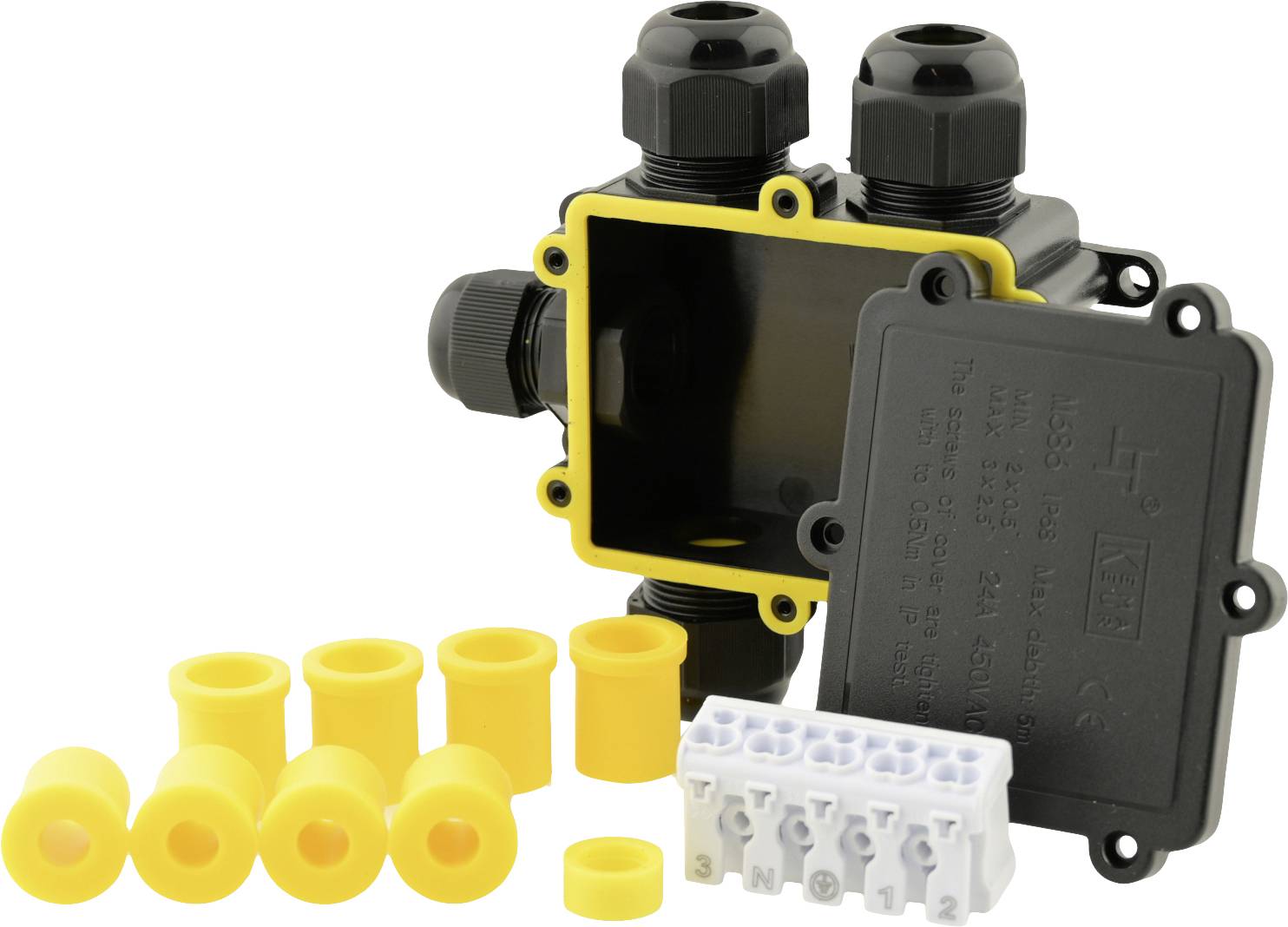 Boxexpert BXPJSGH687-5 Abzweigdose (L x B x H) 35 x 112 x 93mm 1St.