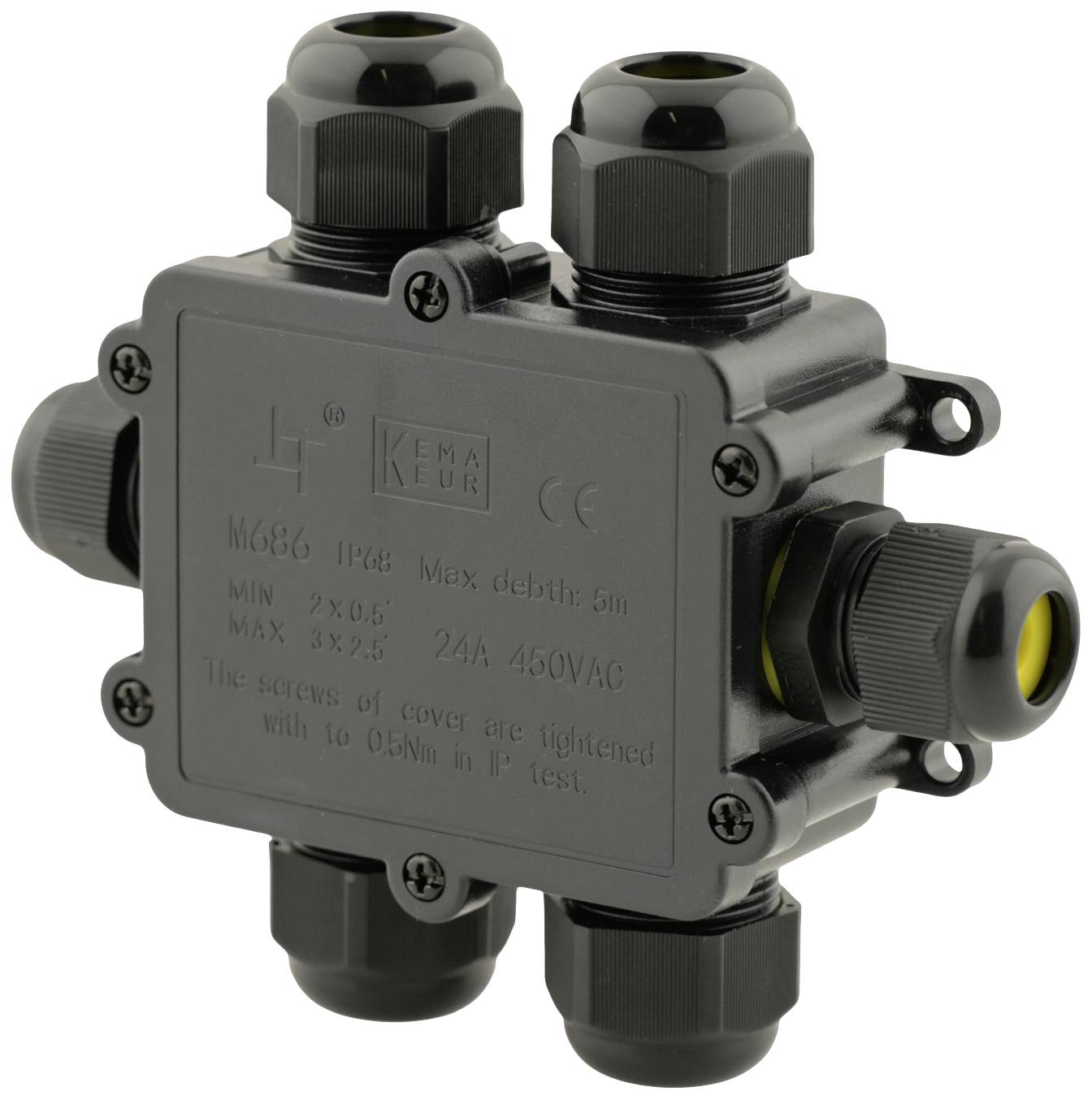 Boxexpert BXPJSGH687-6 Abzweigdose (L x B x H) 35 x 112 x 93 mm 1 St.