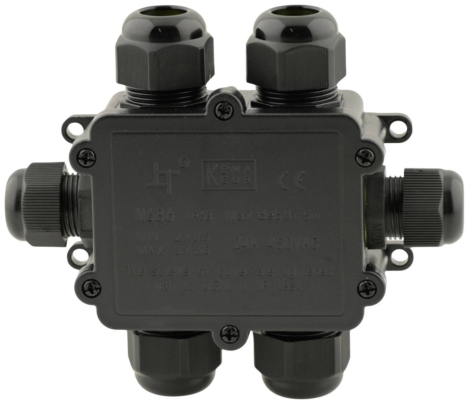 Boxexpert BXPJSGH687-6 Abzweigdose (L x B x H) 35 x 112 x 93mm 1St.