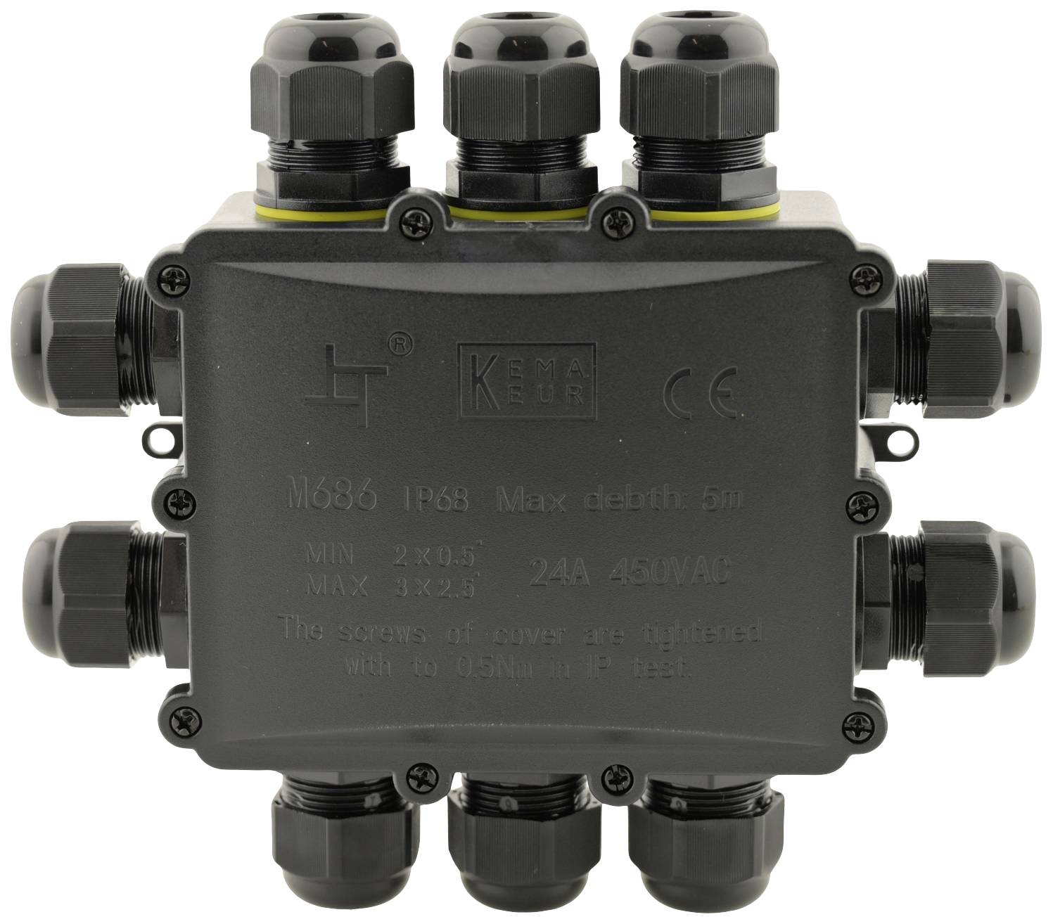 Boxexpert BXPJSGH686-10 Abzweigdose (B x H) 183mm x 136mm 1St.