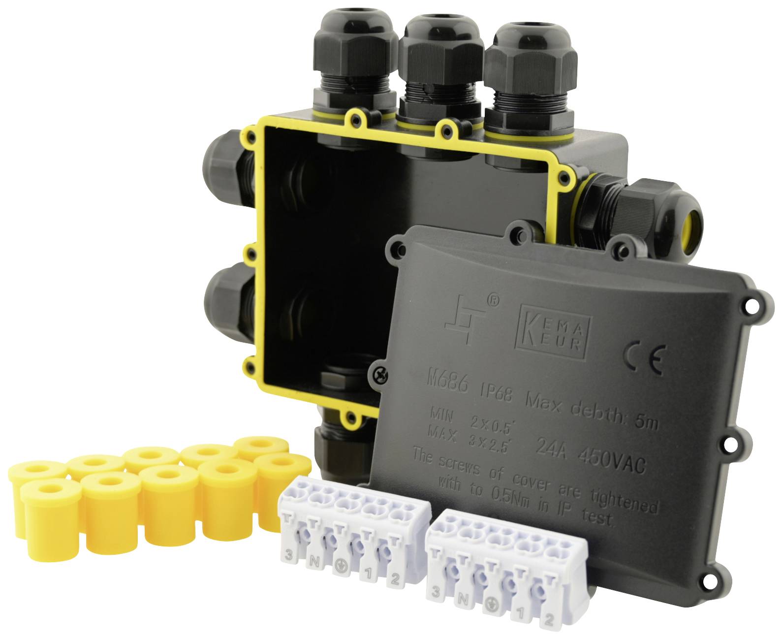 Boxexpert BXPJSGH686-10 Abzweigdose (B x H) 183mm x 136mm 1St.