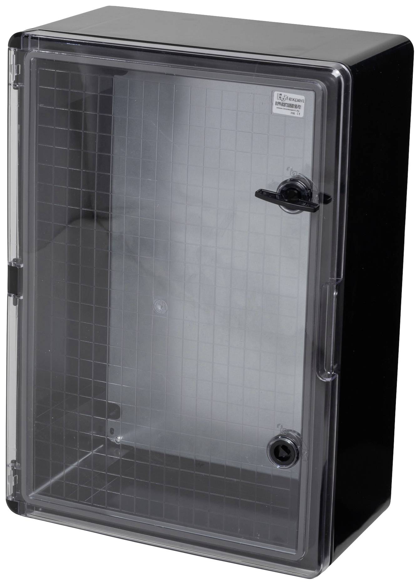 Boxexpert BXPPABSBT350500190-F01 Installations-Gehäuse 190 x 350 x 500 ABS Kunststoff Schwarz 1St.