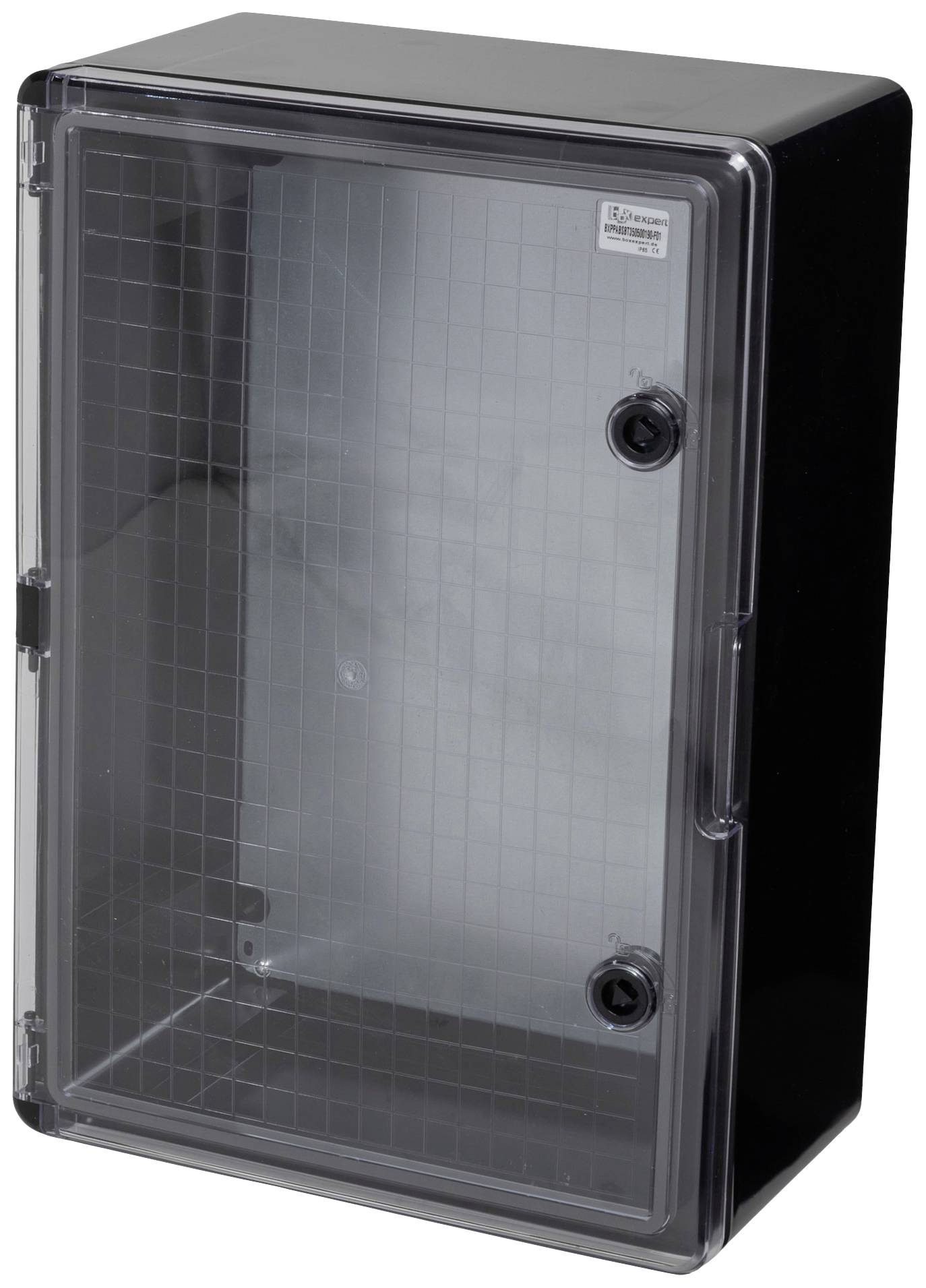 Boxexpert BXPPABSBT350500190-F01 Installations-Gehäuse 190 x 350 x 500 ABS Kunststoff Schwarz 1St.