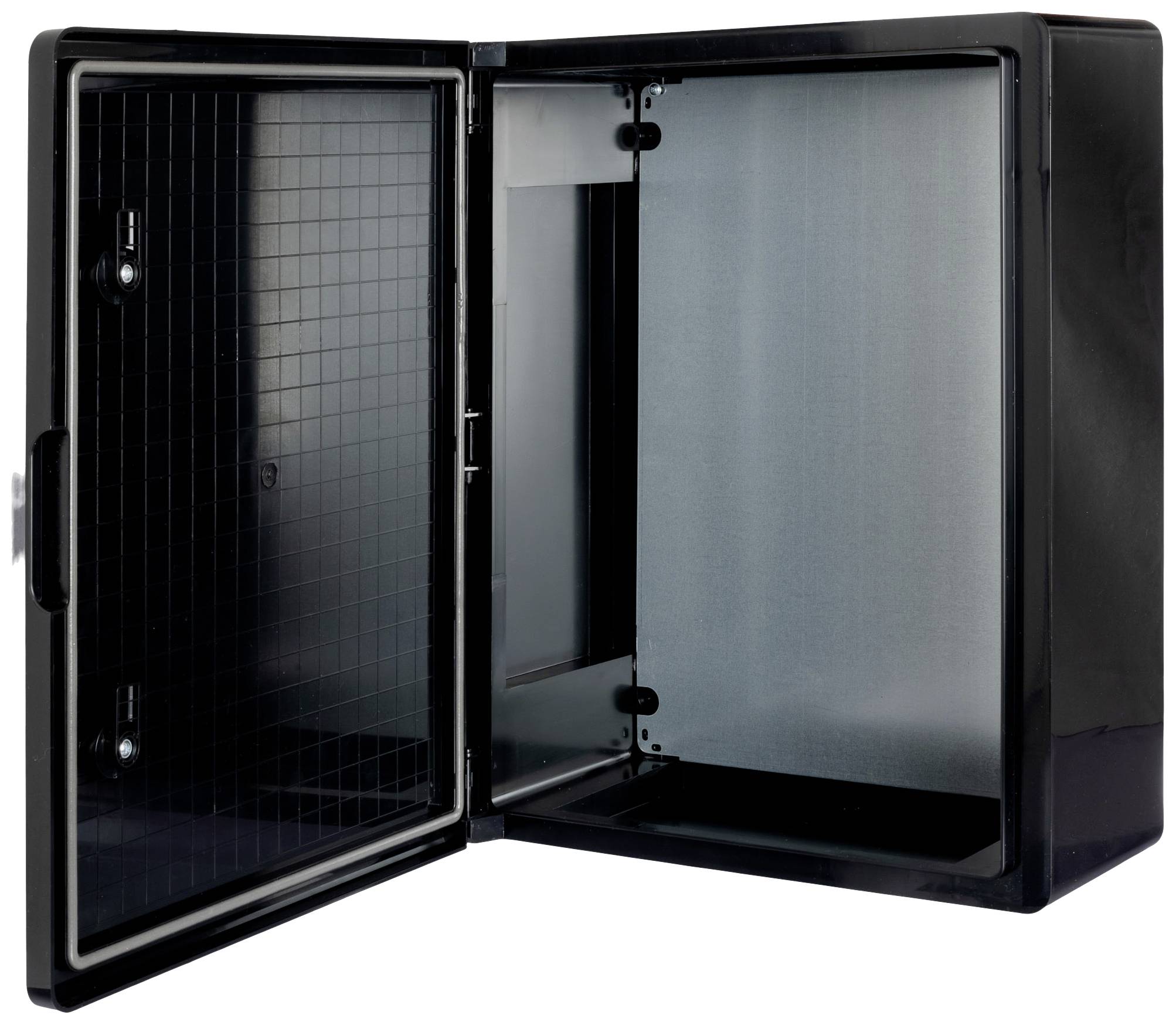 Boxexpert BXPPABSB400500180-F01 Installations-Gehäuse 180 x 400 x 500 ABS Kunststoff Schwarz 1St.