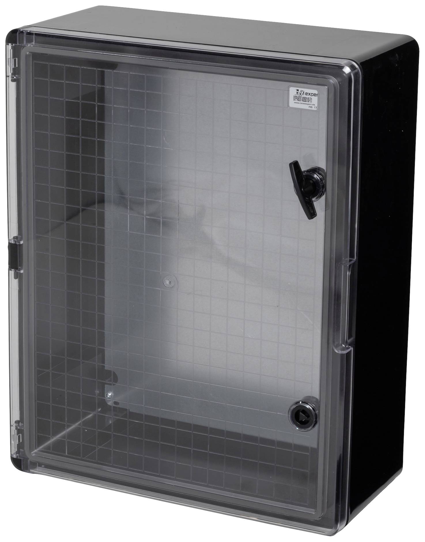 Boxexpert BXPPABSBT400500180-F01 Installations-Gehäuse 180 x 400 x 500 ABS Kunststoff Schwarz 1St.