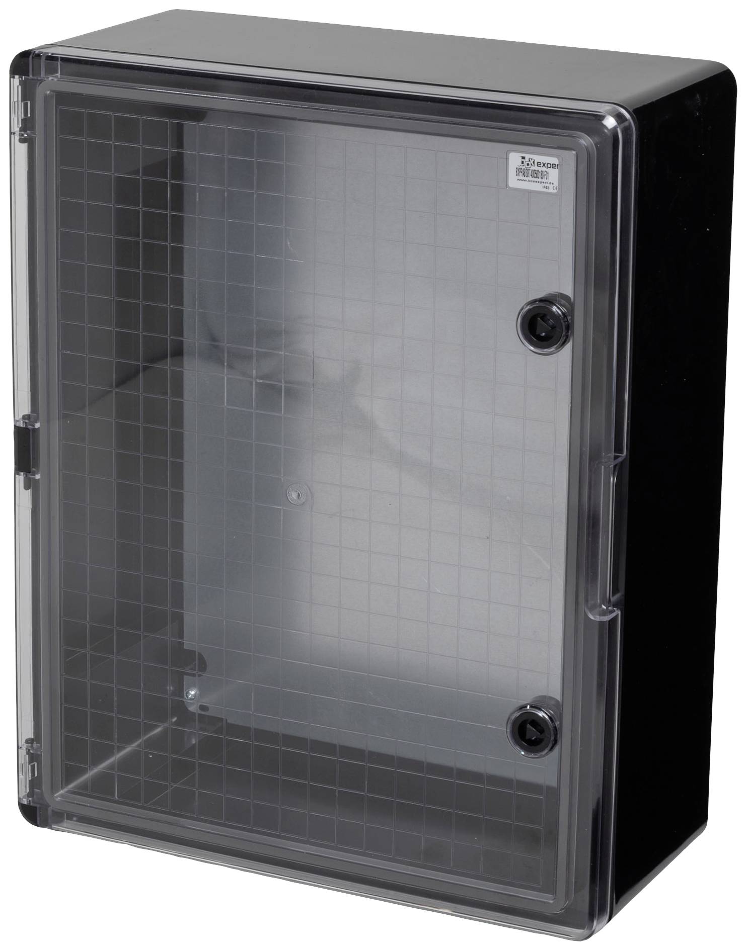 Boxexpert BXPPABSBT400500180-F01 Installations-Gehäuse 180 x 400 x 500 ABS Kunststoff Schwarz 1St.