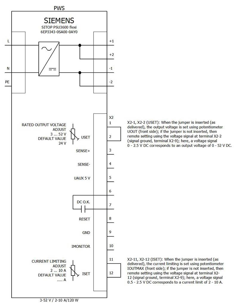 Siemens 6EP33430SA000AY0 Hutschienen-Netzteil (DIN-Rail) Inhalt 1St.
