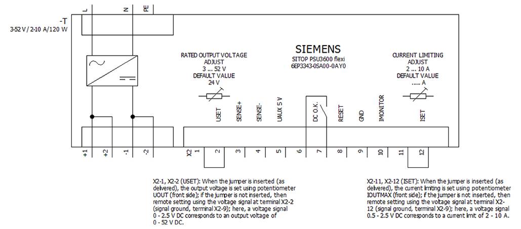 Siemens 6EP33430SA000AY0 Hutschienen-Netzteil (DIN-Rail) Inhalt 1St.