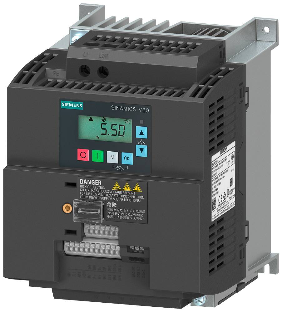Siemens Frequenzumrichter 6SL3210-5BB23-0BV1