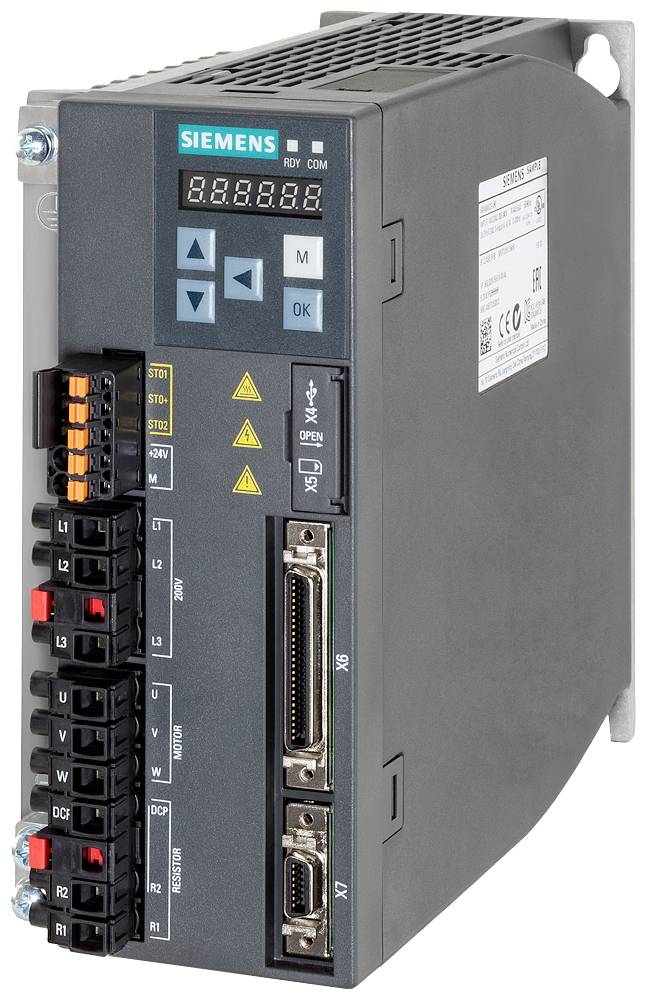 Siemens 6SL3210-5FB10-8UA0 SINAMICS V90, IP20 / UL open type