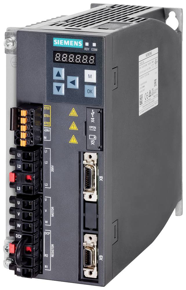 Siemens 6SL3210-5FB10-8UF0 SINAMICS V90, IP20 / UL open type