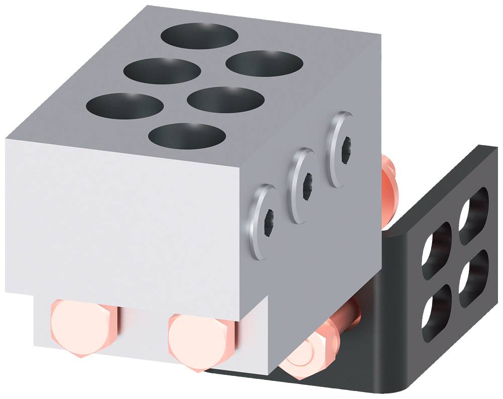 Siemens 3VA9871-0JJ63 Rundleiteranschlussklemme 1St.