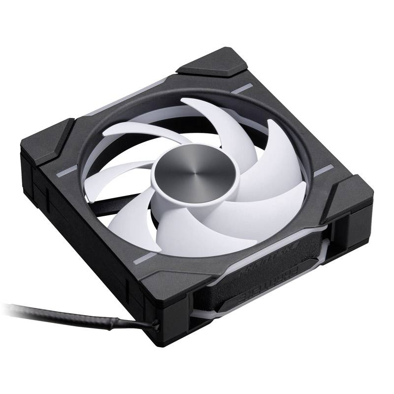 Phanteks D30 PWM Regular Airflow D-RGB PC-Gehäuse-Lüfter Schwarz (B x H x T) 120 x 120 x 30 mm