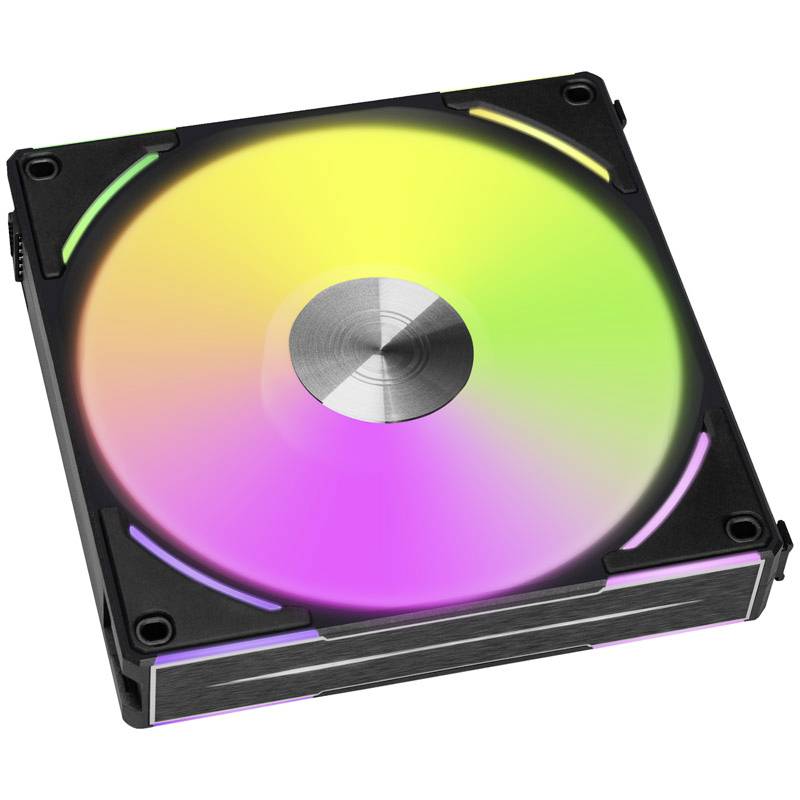 Lian Li UNI FAN AL140 V2 ARGB PWM Lüfter - 140mm, schwarz PC-Gehäuse-Lüfter Schwarz