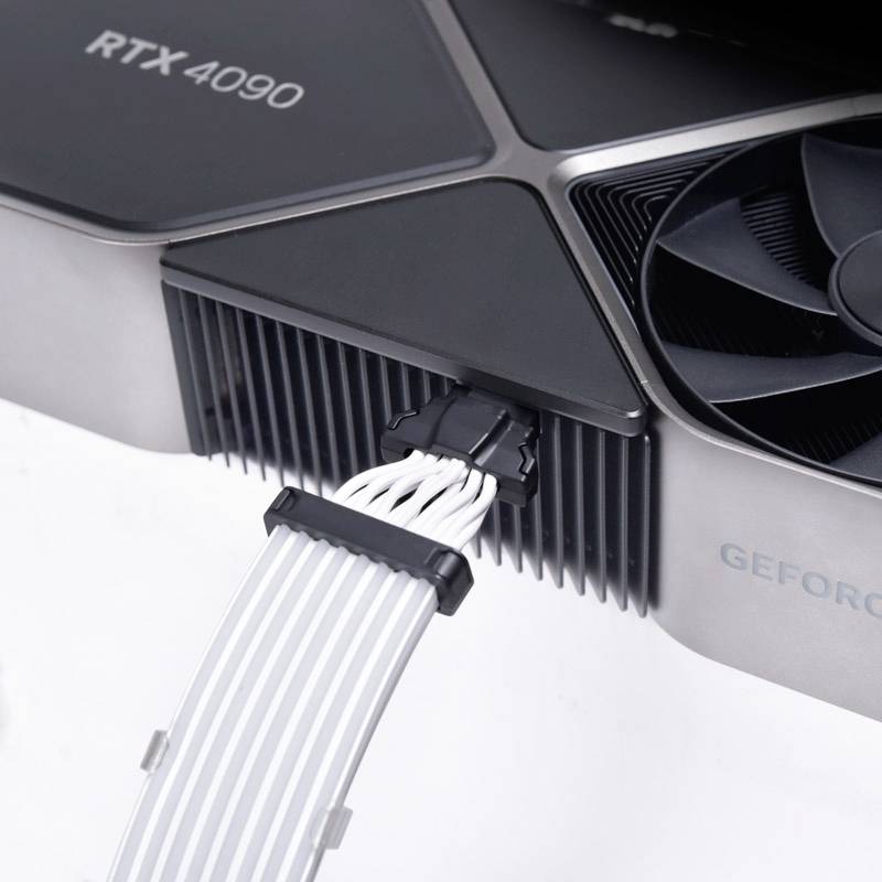 Lian Li Strimer Plus V2 12VHPWR LED Adapterkabel 320mm Schwarz, RGB