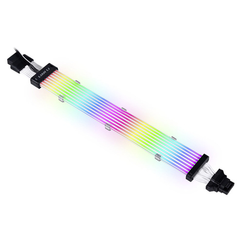 Lian Li Strimer Plus V2 12VHPWR LED Adapterkabel 320 mm Schwarz, RGB