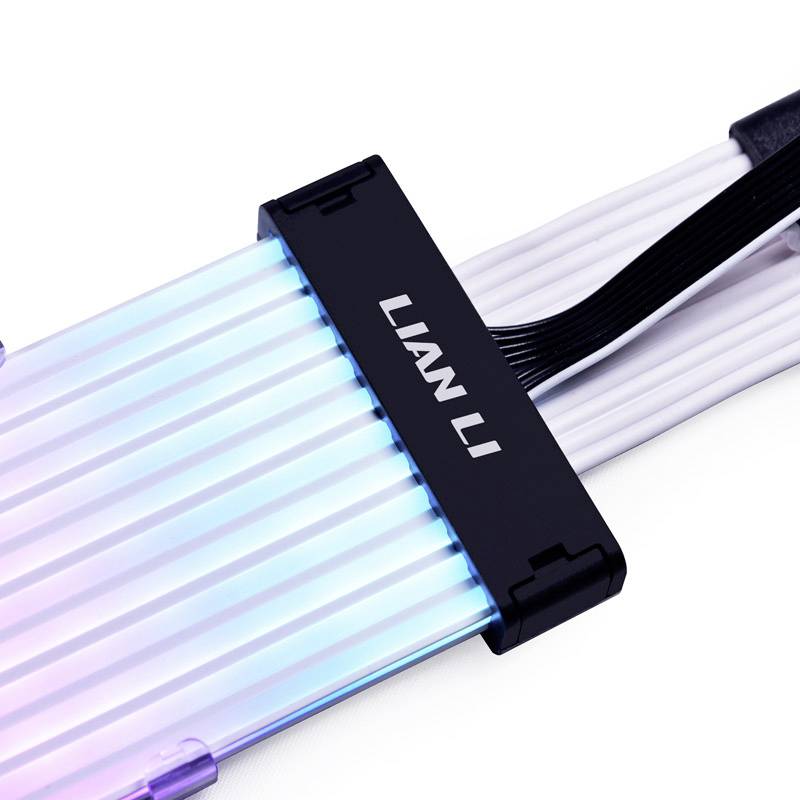 Lian Li Strimer Plus V2 12VHPWR LED Adapterkabel 320mm Schwarz, RGB