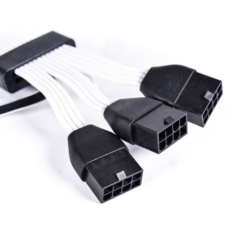 Lian Li Strimer Plus V2 12VHPWR LED Adapterkabel 335 mm Schwarz, RGB