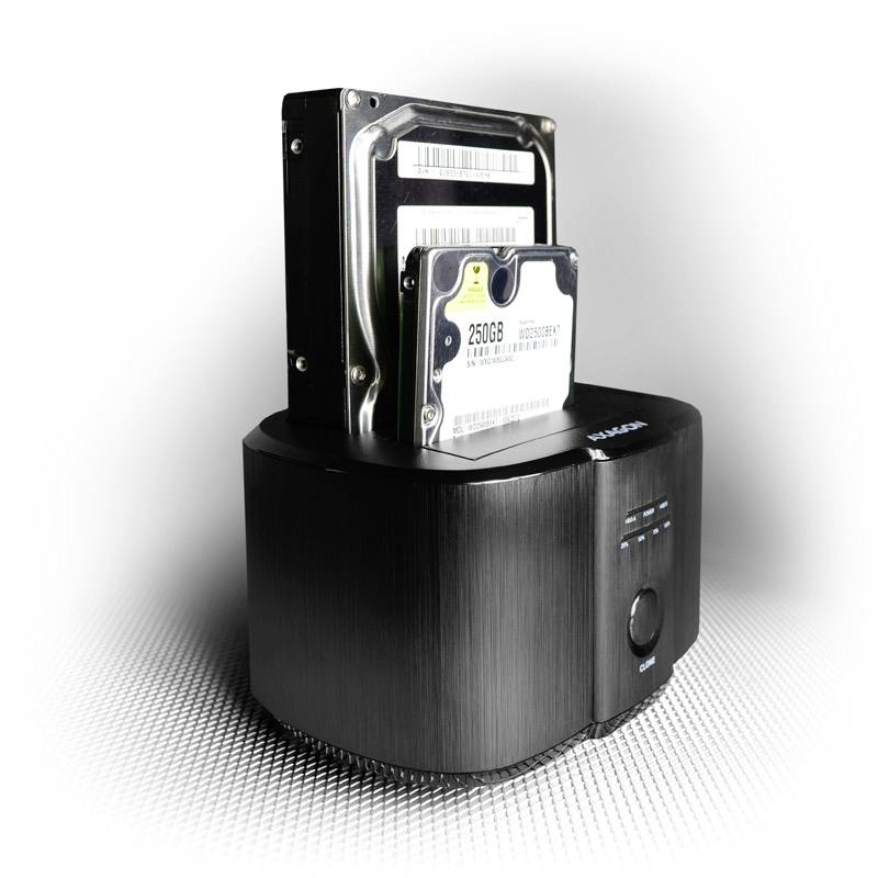 AXAGON AXAGON ADSA-ST Dual-Dockingstation, USB 3.0, 2x 2,5"/3,5" SSD/HDD, SATA 6 Festplatten-Dockingstation