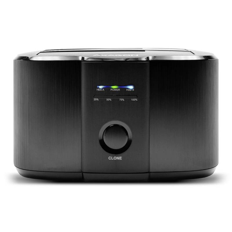 AXAGON AXAGON ADSA-ST Dual-Dockingstation, USB 3.0, 2x 2,5"/3,5" SSD/HDD, SATA 6 Festplatten-Dockingstation