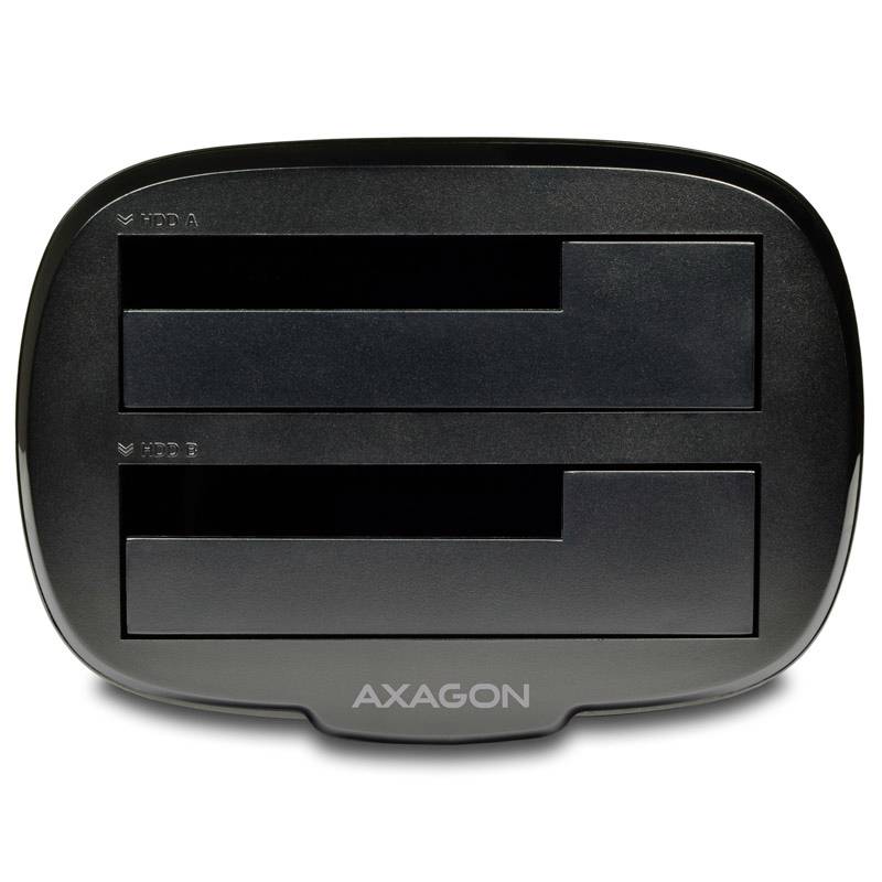 AXAGON AXAGON ADSA-ST Dual-Dockingstation, USB 3.0, 2x 2,5"/3,5" SSD/HDD, SATA 6 Festplatten-Dockingstation