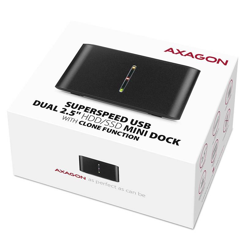 AXAGON ADSA-D25 Festplatten-Dockingstation
