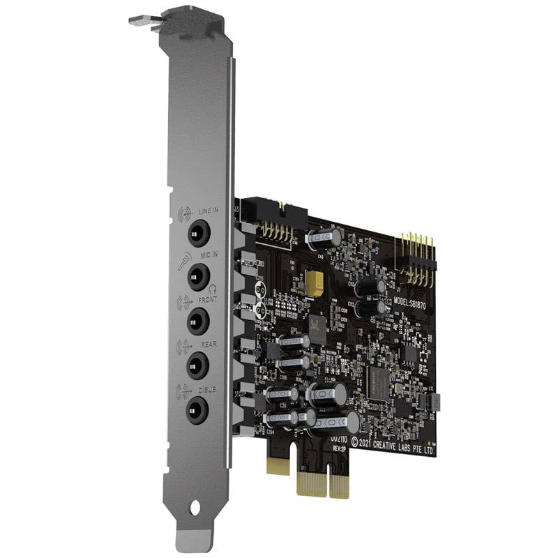 Creative Sound Blaster Audigy Fx V2 5.1 Soundkarte, Intern PCIe x1