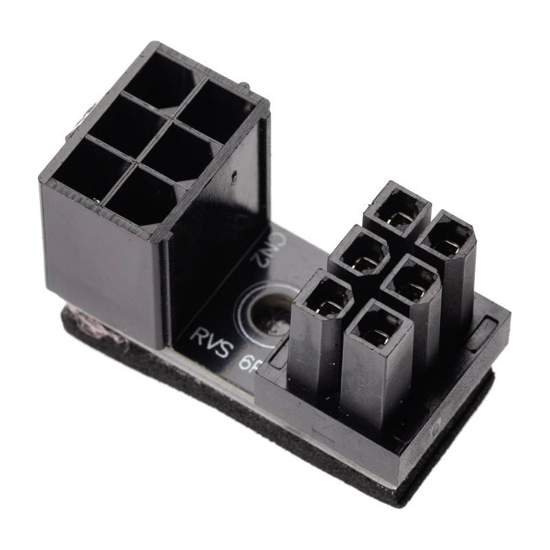 inLine Strom Adapter [1x ATX-Stecker 6pol. - 1x ATX-Buchse 6pol.]