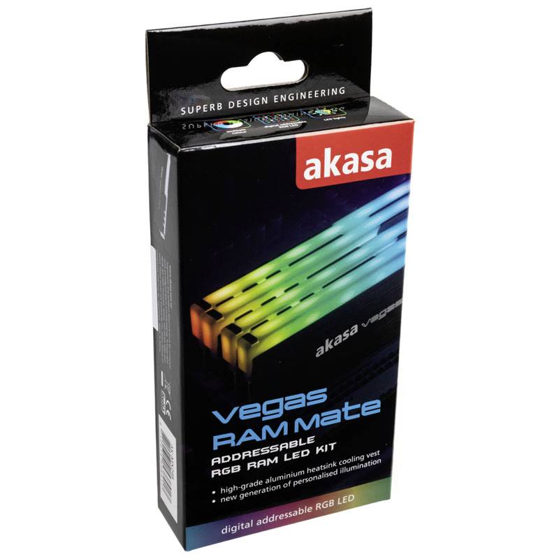 Akasa AK-MX248 Vegas Arbeitsspeicher-Kühler