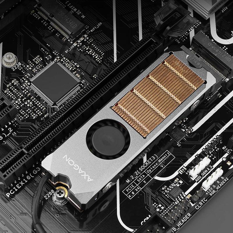 AXAGON CLR-M2FAN M.2 SSD-Kühler