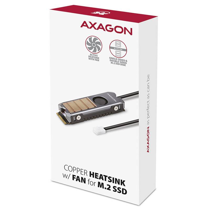 AXAGON CLR-M2FAN M.2 SSD-Kühler