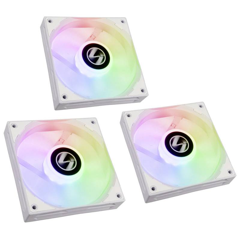 Lian Li ST120 ARGB PWM PC-Gehäuse-Lüfter Weiß (B x H x T) 120 x 120 x 25 mm