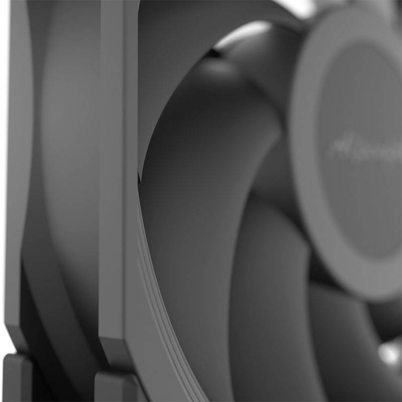 Alpenföhn 120 Jetstream PC-Gehäuse-Lüfter Schwarz (B x H x T) 120 x 120 x 27 mm